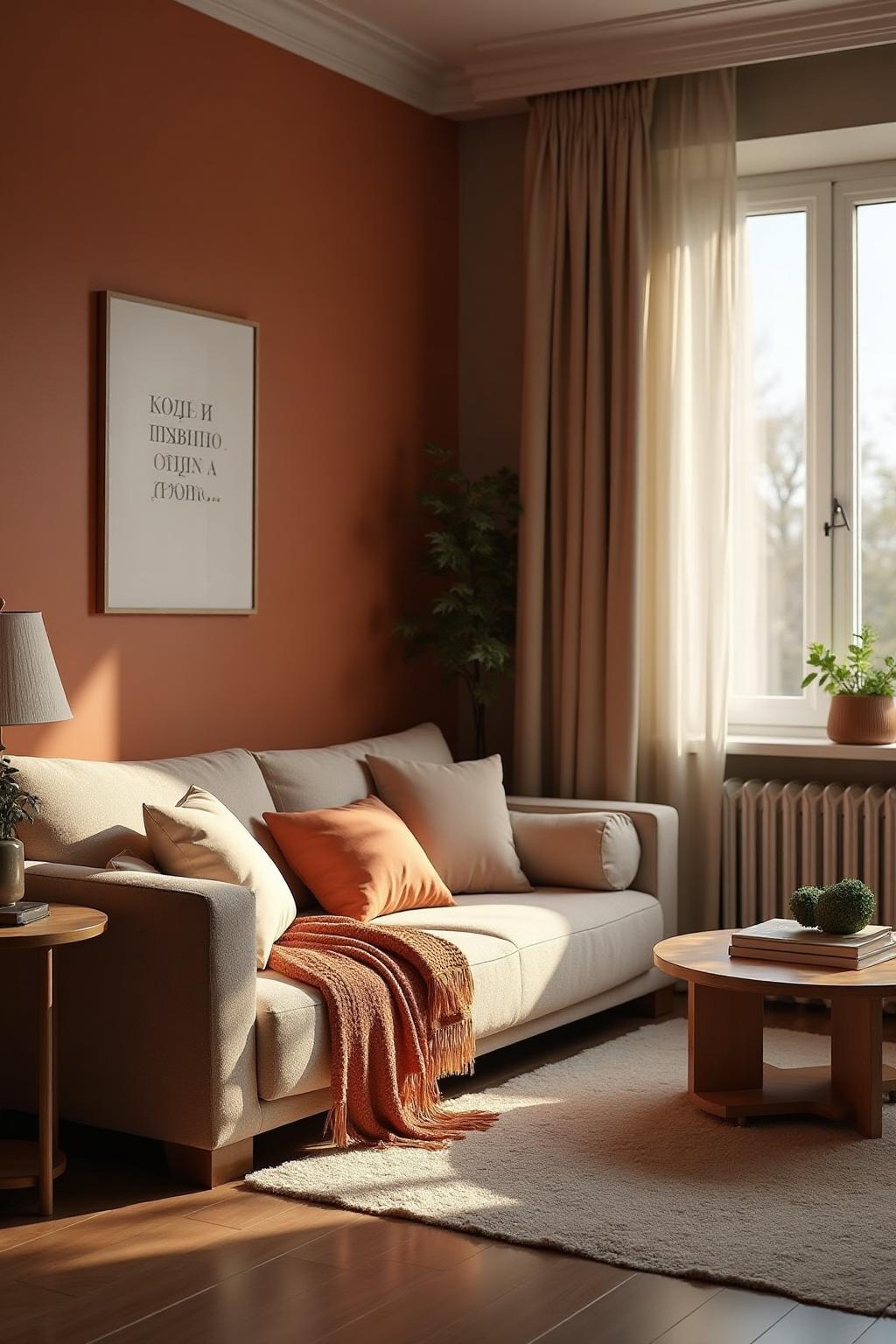 Теплая гостиная